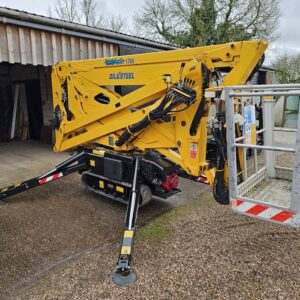 PRE-OWNED Oil & Steel 17 Dual Fuel Spiderlift - Low Hours
